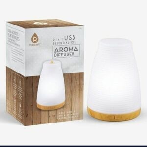 Pursonic 2-in-1 USB Essential oil Aroma Diffuser